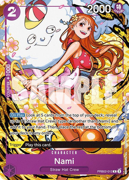 Nami (Welcome Pack 2026 Vol.1) PRB02-012 (One Piece Promotion Cards) 