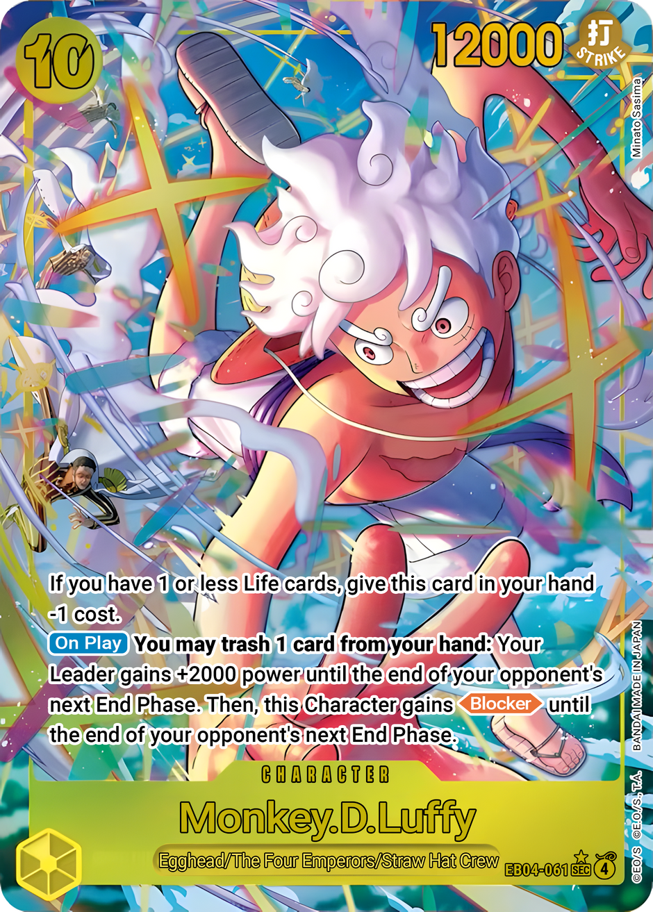Monkey.D.Luffy EB04-061 (Adventure on Kami's Island)  - Alternate Art Foil