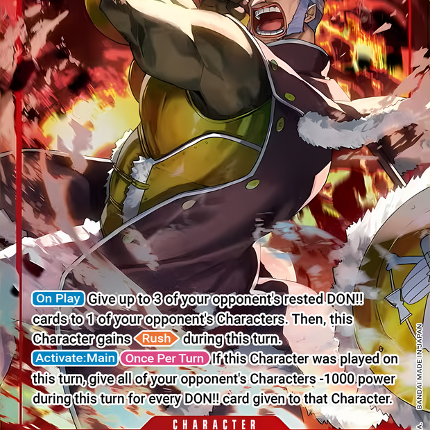 Krieg OP15-008 (Adventure on Kami's Island)  - Alternate Art Foil