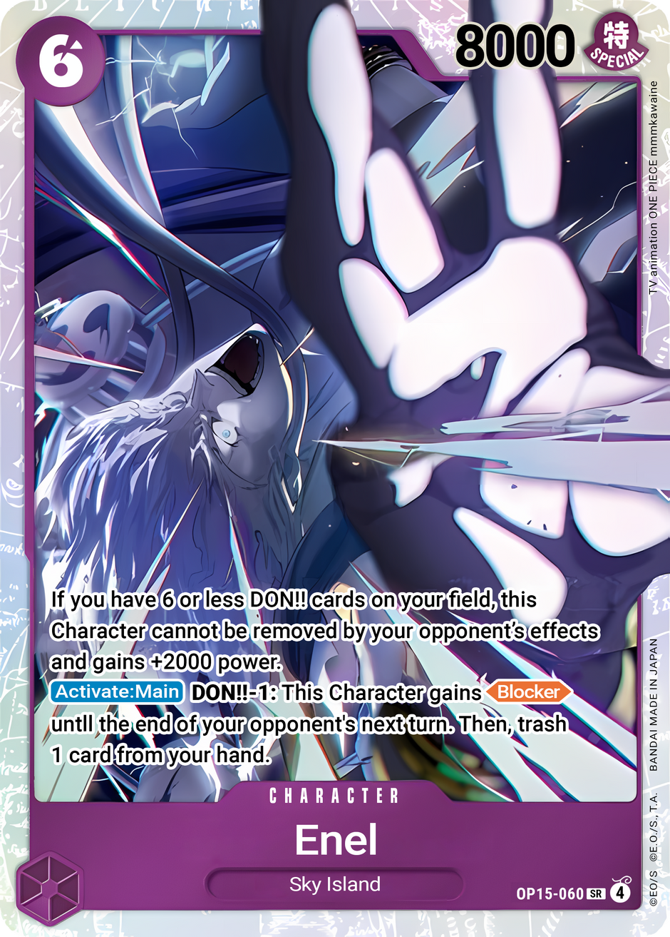 Enel OP15-060 (Adventure on Kami's Island)  - Foil