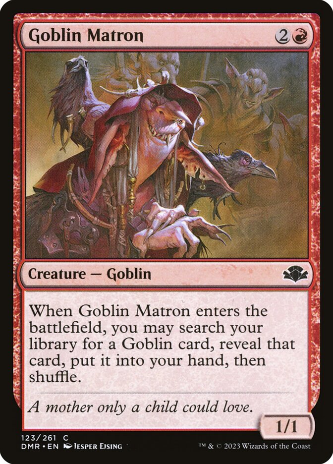 Goblin Matron 123/261 (Dominaria Remastered)  - Foil