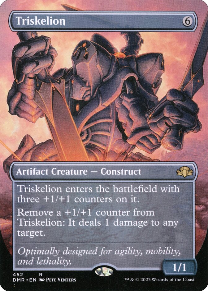 Triskelion 452 (Dominaria Remastered)  - Borderless