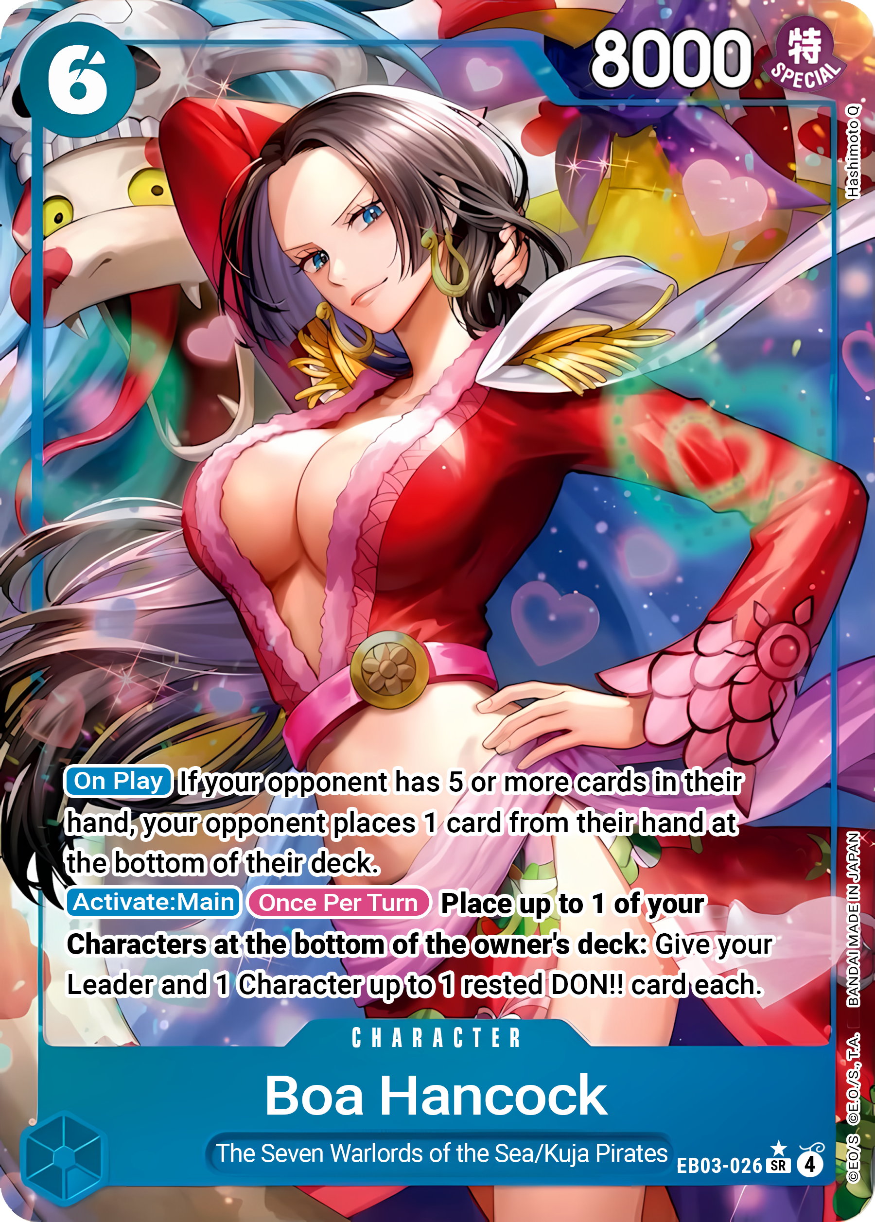 Boa Hancock EB03-026 ()  - Alternate Art Foil