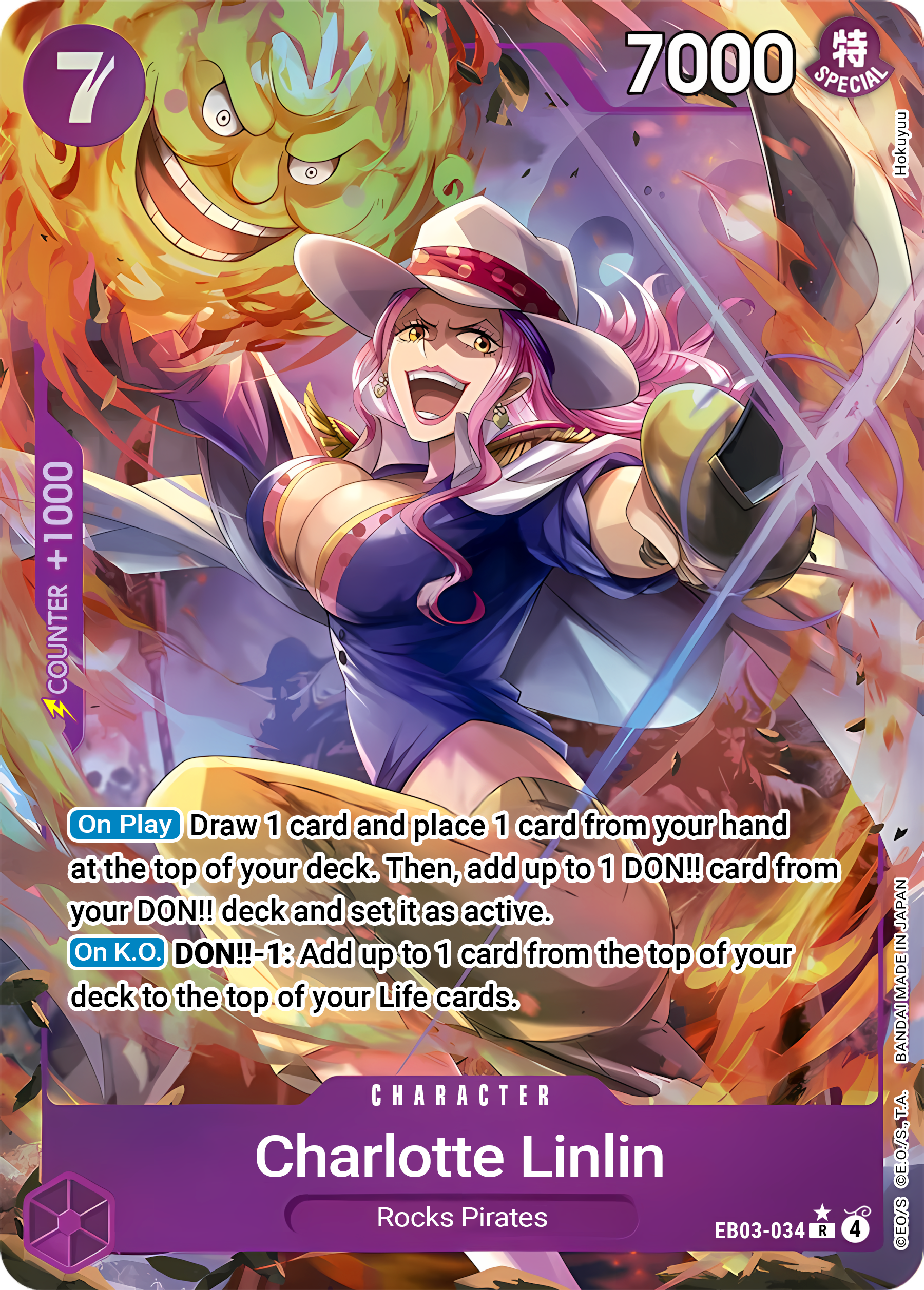 Charlotte Linlin EB03-034 ()  - Alternate Art Foil