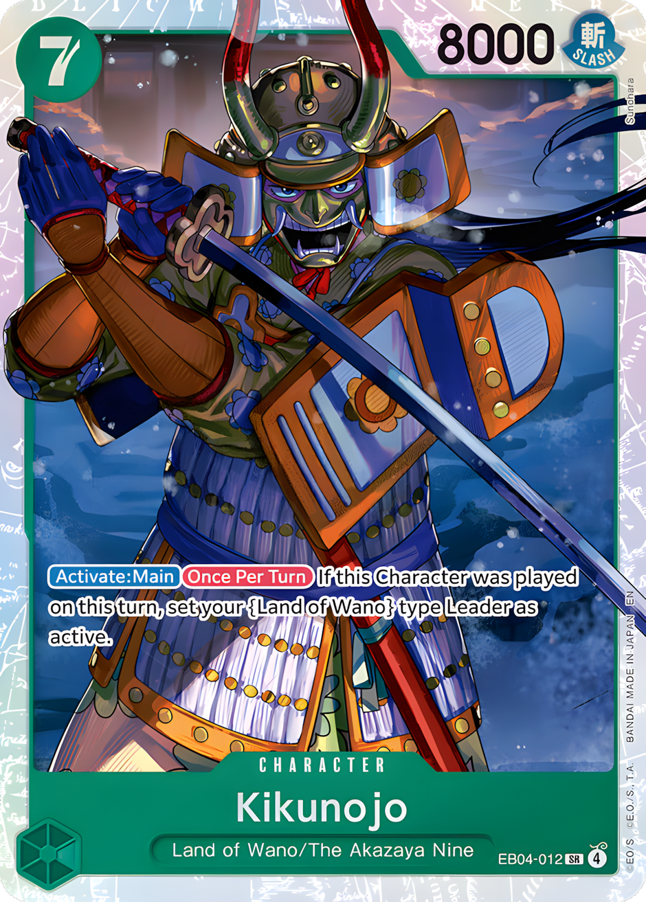 Kikunojo EB04-012 (The Azure Sea's Seven)  - Foil