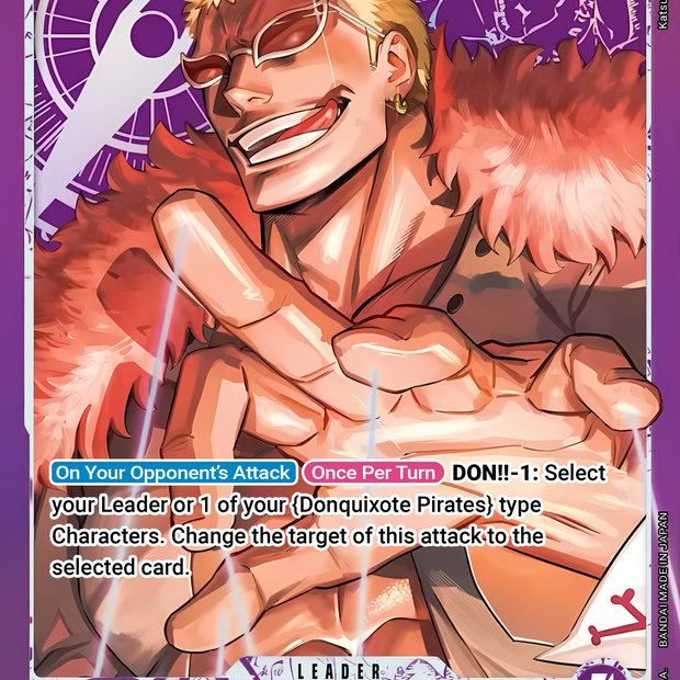 Donquixote Doflamingo OP14-060 (The Azure Sea's Seven)  - Alternate Art Foil