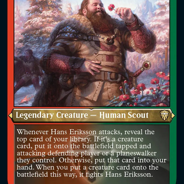 Hans Eriksson 599 (Commander Legends)  - Etched Foil