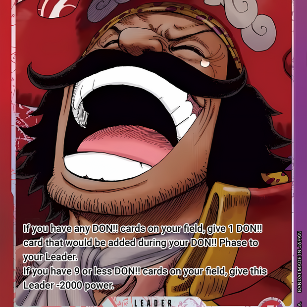 Gol.D.Roger OP13-003 (Carrying On His Will)  - Alternate Art Foil