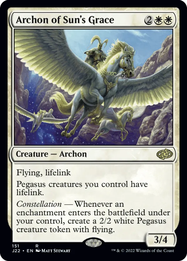 Archon of Suns Grace 151 (Jumpstart 2022) 