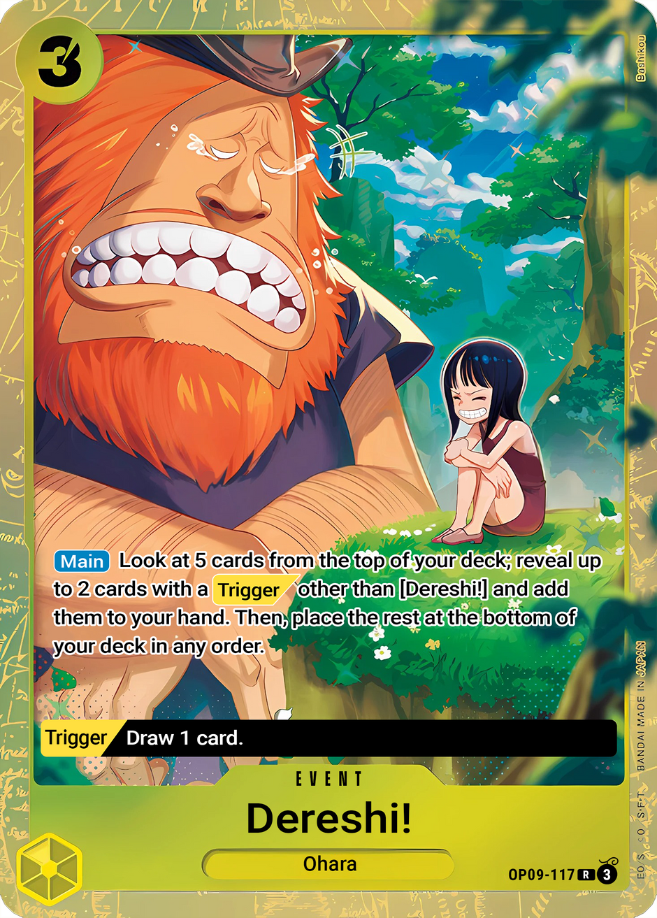Dereshi (PCC Vol.4) OP09-117 (One Piece Promotion Cards)  - Alternate Art Foil