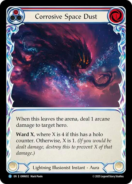 Corrosive Space Dust OMN012 (Omens of the Third Age)  - Rainbow Foil
