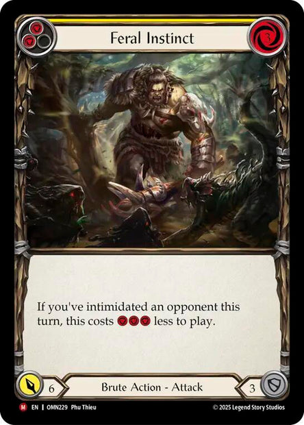 Feral Instinct OMN229 (Omens of the Third Age) 
