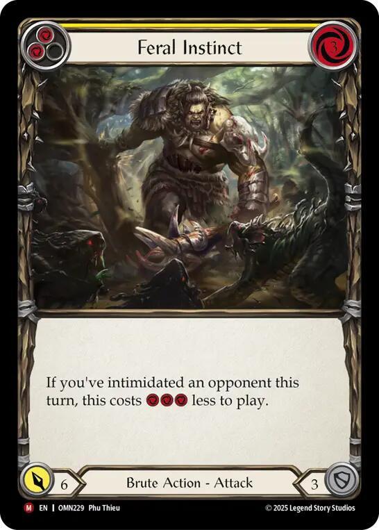 Feral Instinct OMN229 (Omens of the Third Age) 