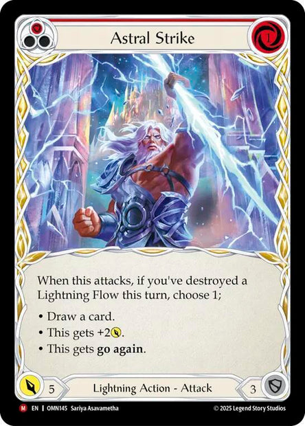 Astral Strike OMN145 (Omens of the Third Age) 
