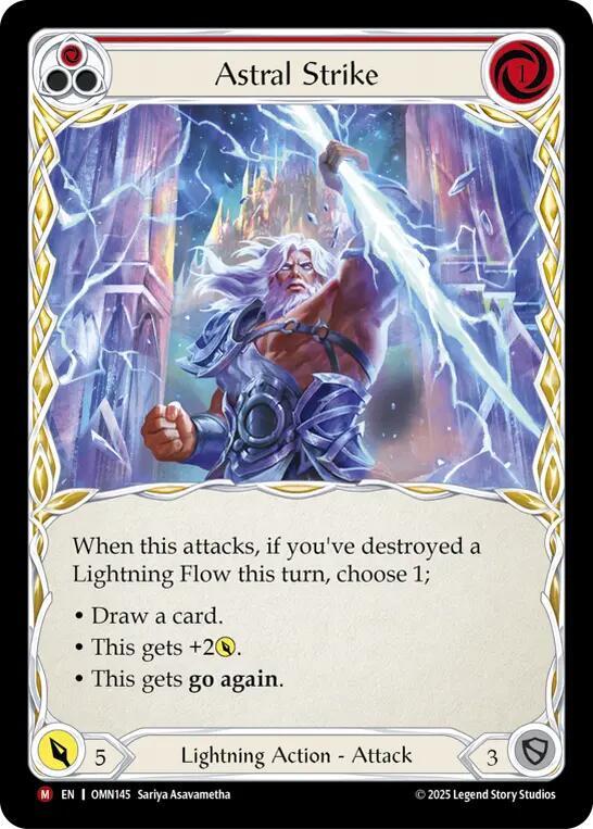 Astral Strike OMN145 (Omens of the Third Age) 