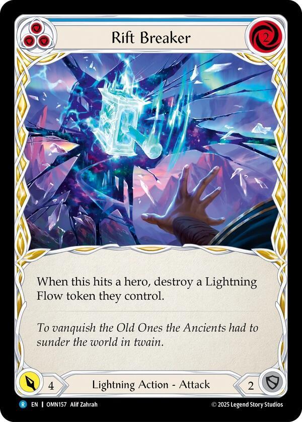 Rift Breaker OMN157 (Omens of the Third Age)  - Rainbow Foil
