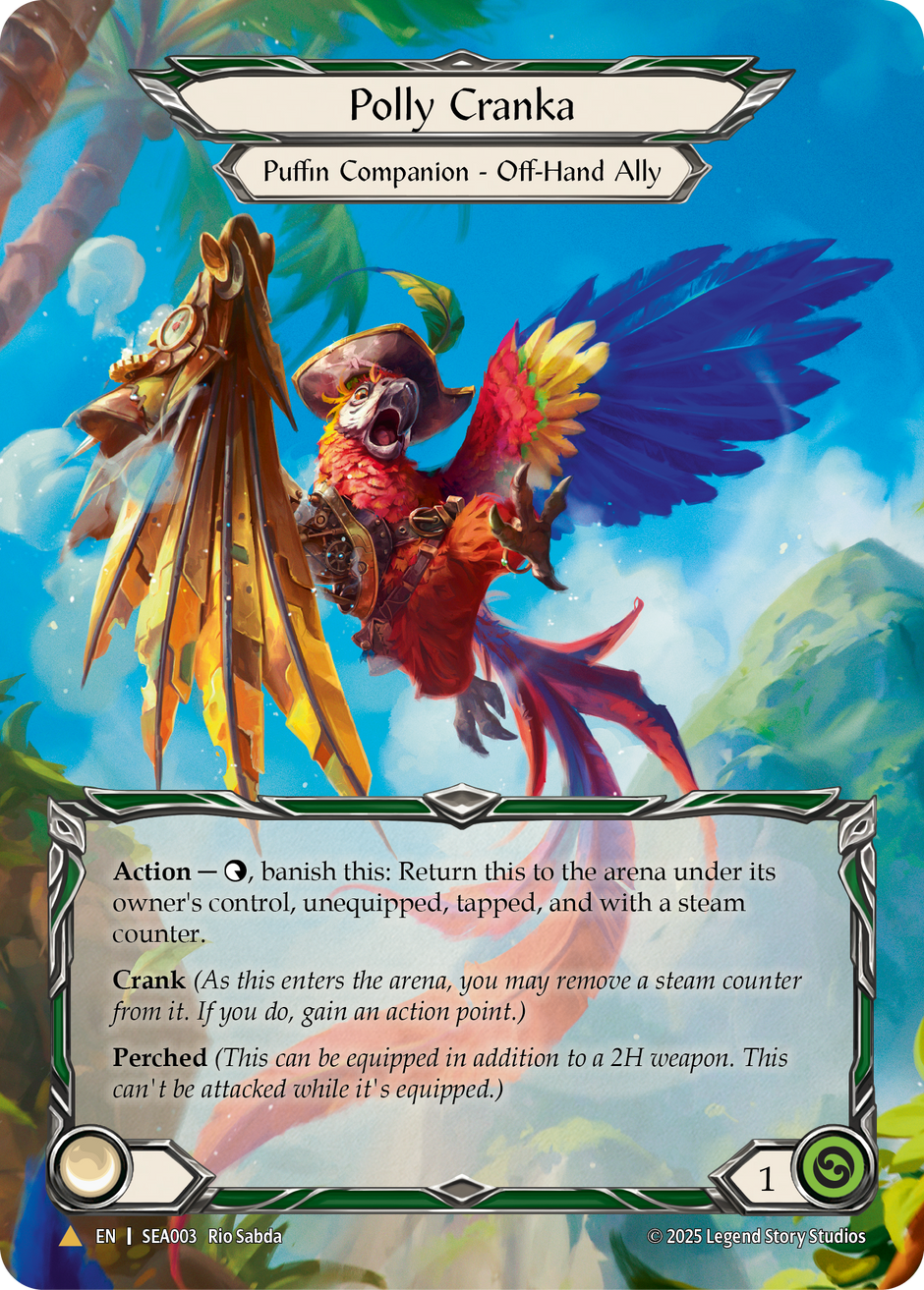 Polly Cranka SEA003 (High Seas)  - Cold Foil