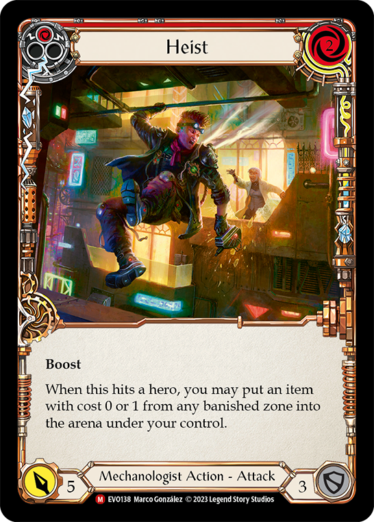 Heist EVO138 (Bright Lights)  - Rainbow Foil