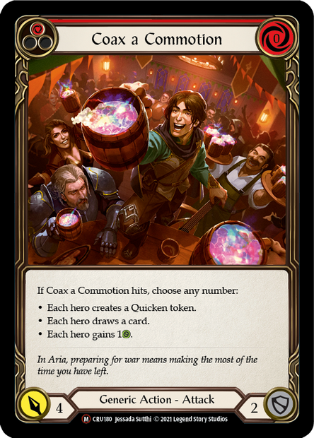 Coax a Commotion CRU180 (Crucible of War)  - Unlimited Edition Normal