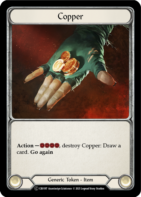 Copper CRU197 (Crucible of War)  - Unlimited Edition Rainbow Foil