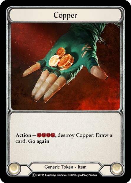 Copper CRU197 (Crucible of War)  - Unlimited Edition Rainbow Foil