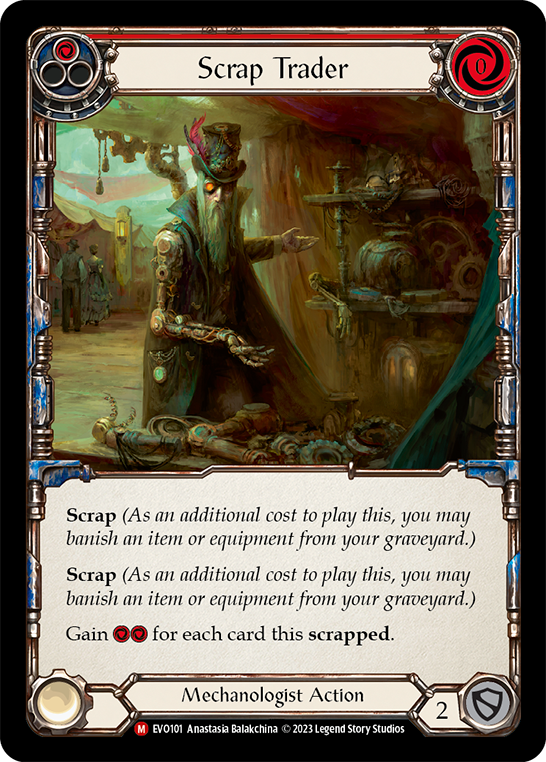 Scrap Trader EVO101 (Bright Lights)  - Rainbow Foil