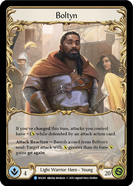 Boltyn BOL001 (Blitz Deck: Monarch - Boltyn)  - Unlimited Edition Rainbow Foil