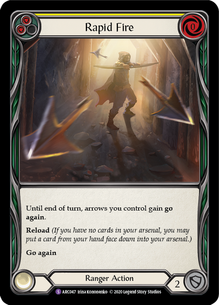Rapid Fire ARC047 (Arcane Rising)  - Unlimited Edition Normal