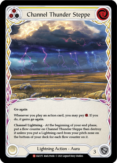 Channel Thunder Steppe ELE175 (Tales of Aria)  - 1st Edition Normal