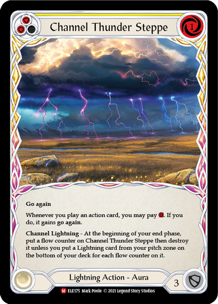 Channel Thunder Steppe ELE175 (Tales of Aria)  - 1st Edition Normal