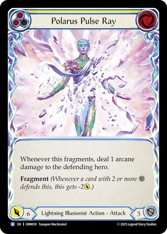 Polarus Pulse Ray OMN010 (Omens of the Third Age)  - Rainbow Foil