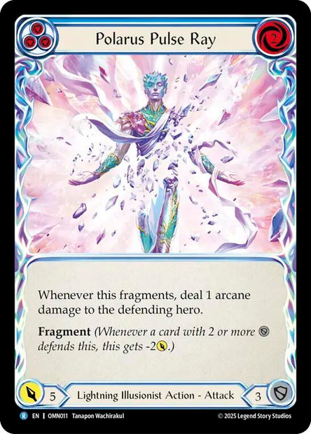 Polarus Pulse Ray OMN011 (Omens of the Third Age)  - Rainbow Foil