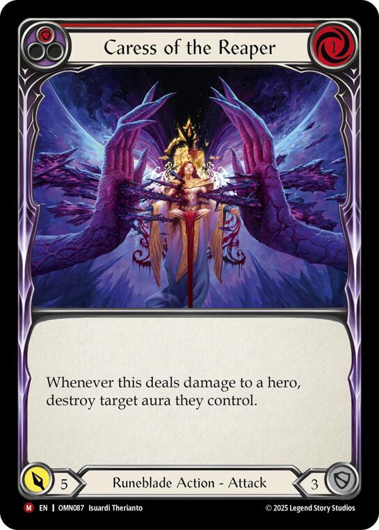 Caress of the Reaper OMN087 (Omens of the Third Age) 