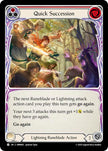 Quick Succession OMN083 (Omens of the Third Age)  - Rainbow Foil