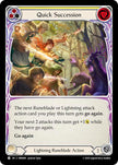 Quick Succession OMN084 (Omens of the Third Age)  - Rainbow Foil