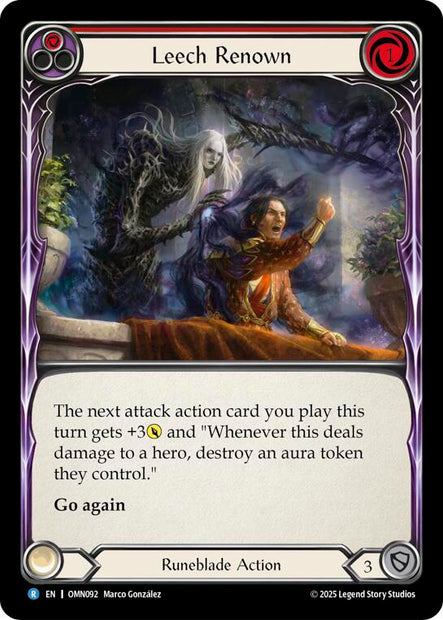 Leech Renown OMN092 (Omens of the Third Age)  - Rainbow Foil