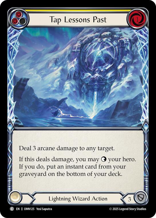 Tap Lessons Past OMN125 (Omens of the Third Age)  - Rainbow Foil