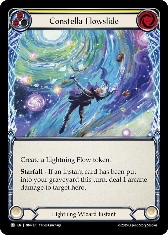 Constella Flowslide OMN131 (Omens of the Third Age)  - Rainbow Foil