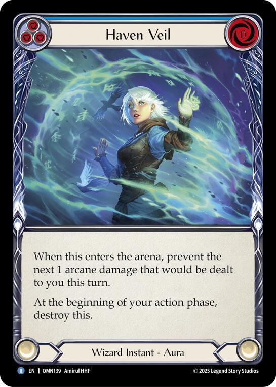 Haven Veil OMN139 (Omens of the Third Age)  - Rainbow Foil