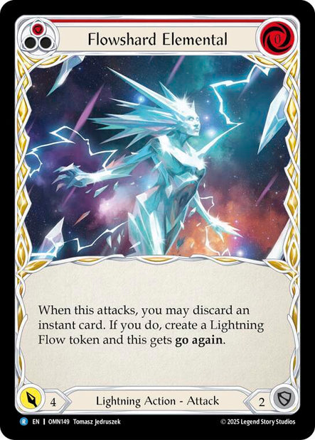 Flowshard Elemental OMN149 (Omens of the Third Age)  - Rainbow Foil