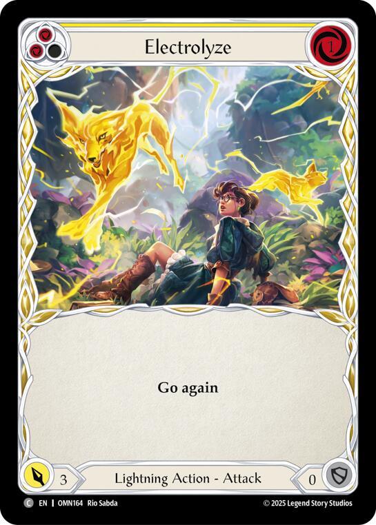 Electrolyze OMN164 (Omens of the Third Age)  - Rainbow Foil