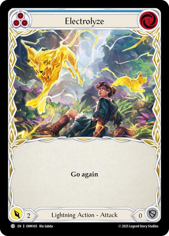 Electrolyze OMN165 (Omens of the Third Age)  - Rainbow Foil