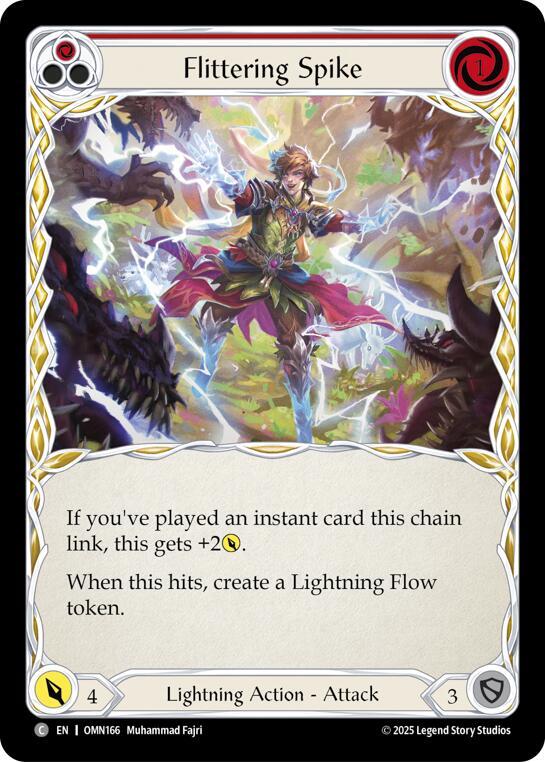 Flittering Spike OMN166 (Omens of the Third Age)  - Rainbow Foil
