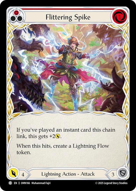 Flittering Spike OMN166 (Omens of the Third Age)  - Rainbow Foil