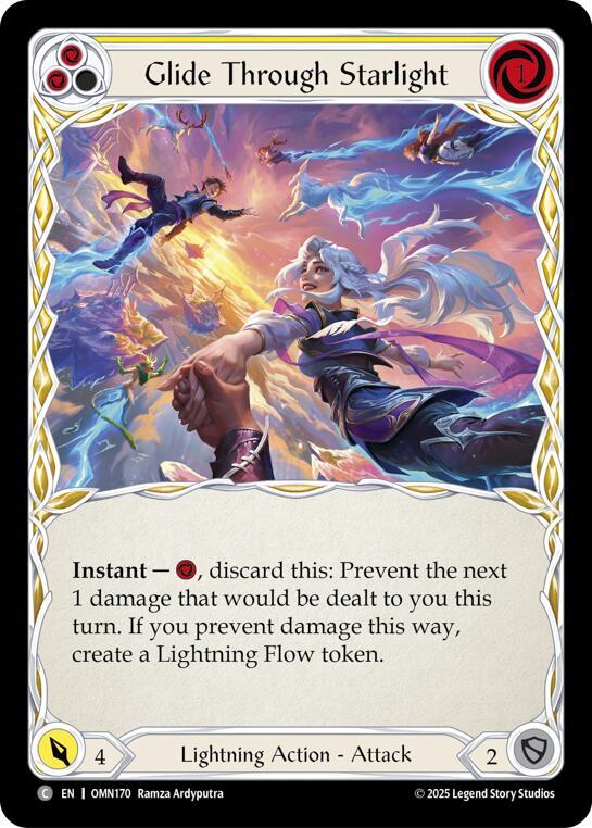 Glide Through Starlight OMN170 (Omens of the Third Age)  - Rainbow Foil