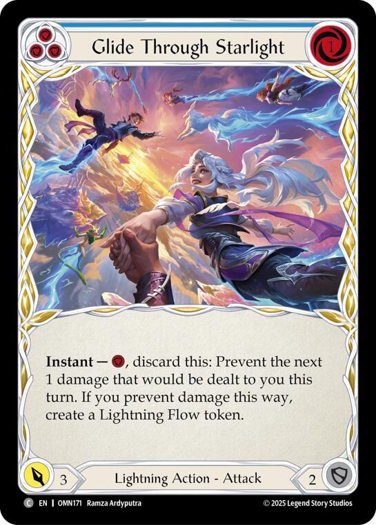 Glide Through Starlight OMN171 (Omens of the Third Age)  - Rainbow Foil