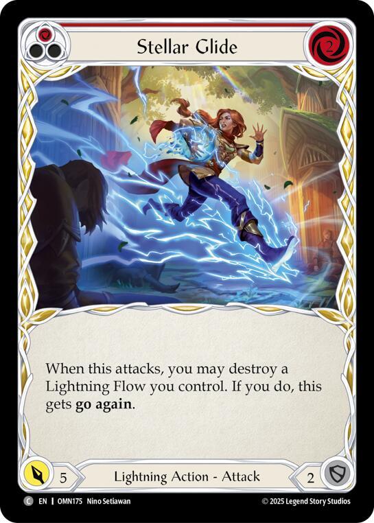 Stellar Glide OMN175 (Omens of the Third Age)  - Rainbow Foil