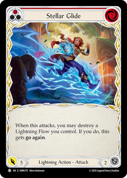 Stellar Glide OMN175 (Omens of the Third Age)  - Rainbow Foil