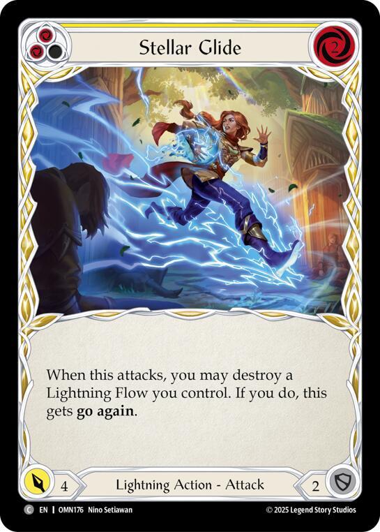 Stellar Glide OMN176 (Omens of the Third Age)  - Rainbow Foil