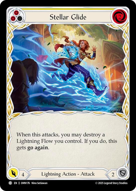 Stellar Glide OMN176 (Omens of the Third Age)  - Rainbow Foil